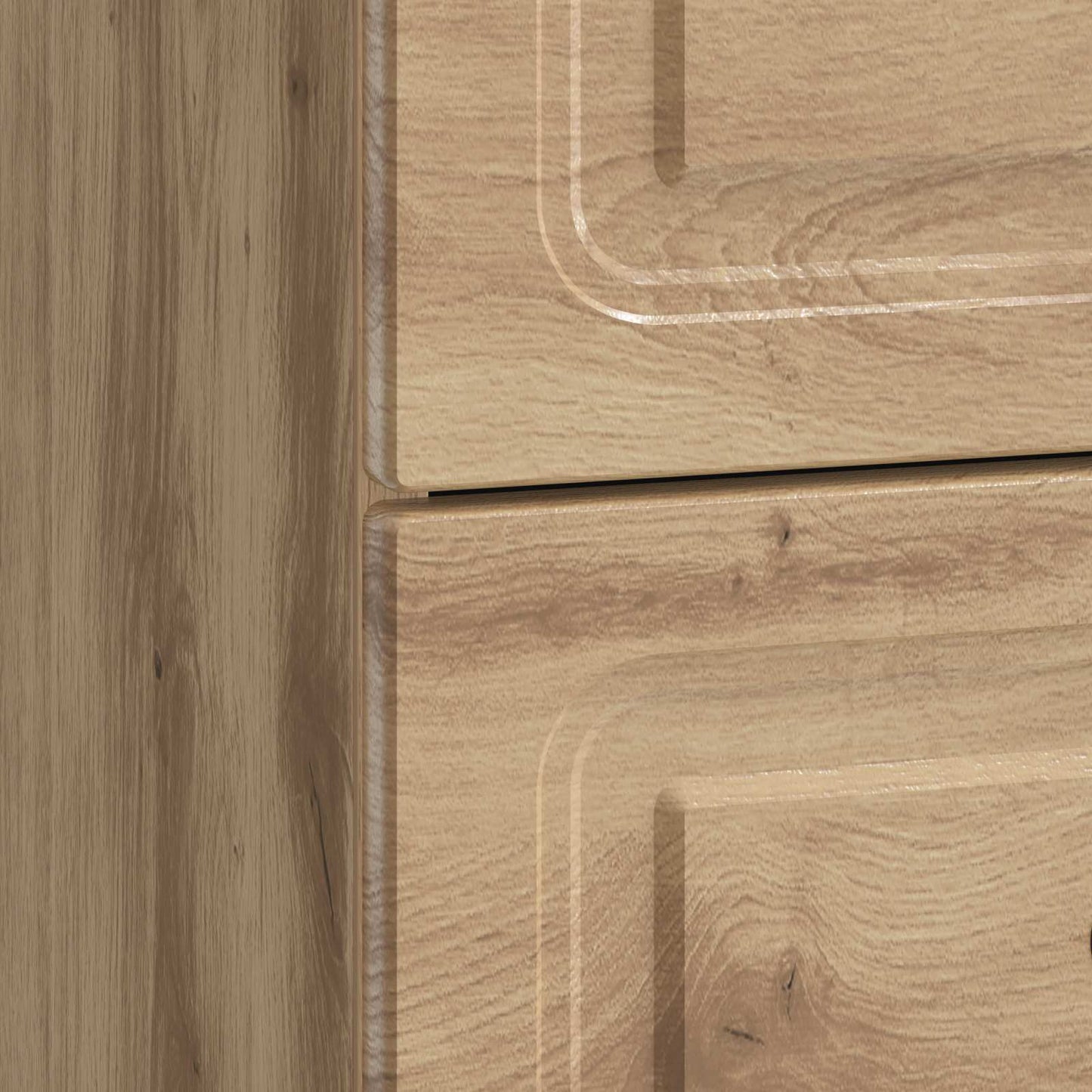 Nattbordskap Artisan eik 43 x 34,5 x 44,5 cm Konstruert tre