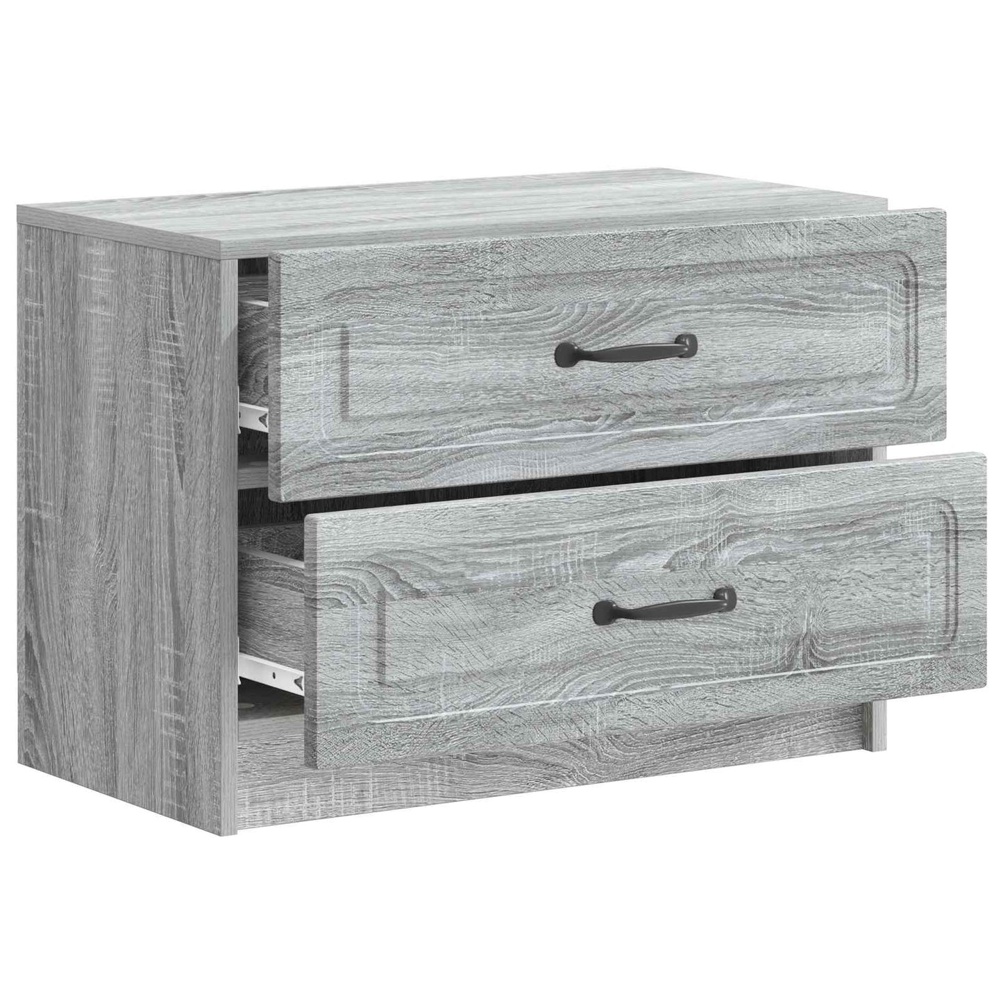 Nattbordskap Grå sonoma 62 x 34,5 x 44,5 cm Konstruert tre