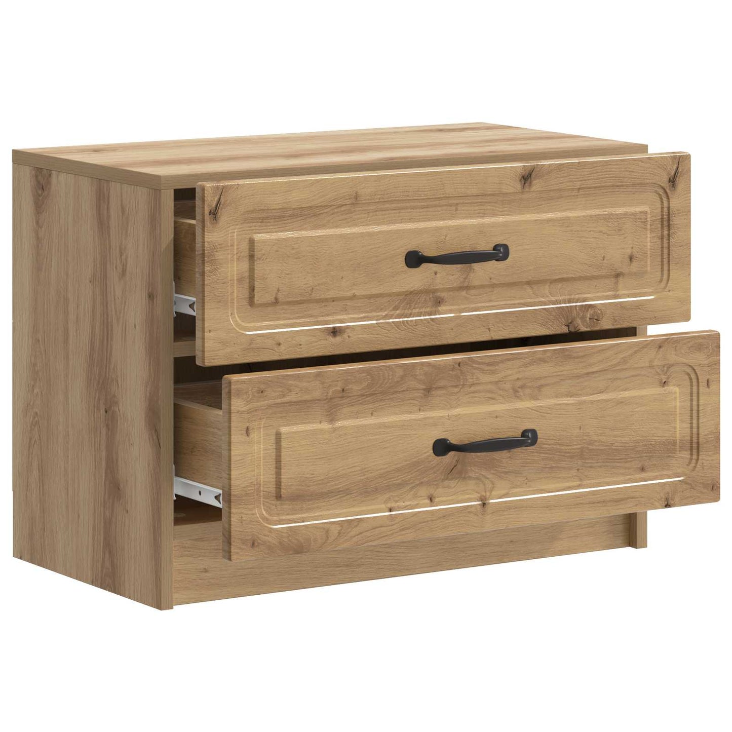 Nattbordskap Artisan eik 62 x 34,5 x 44,5 cm Konstruert tre