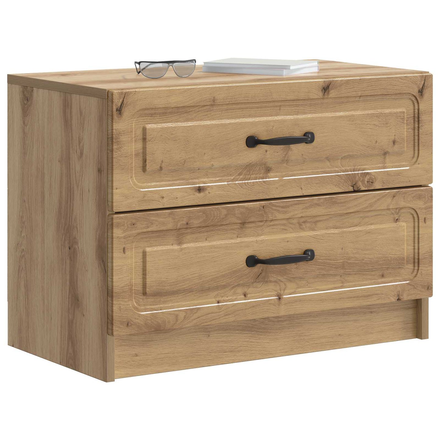Nattbordskap Artisan eik 62 x 34,5 x 44,5 cm Konstruert tre