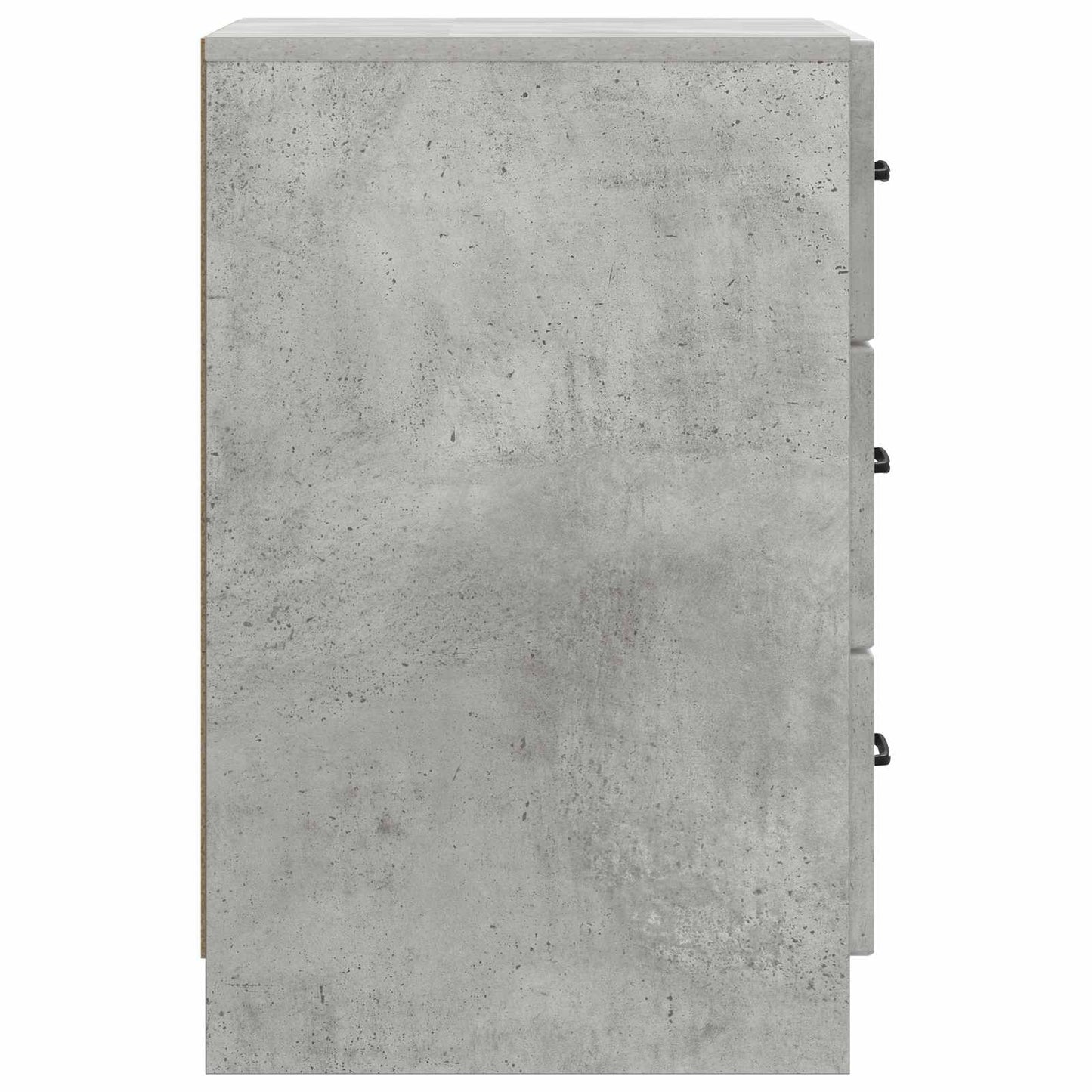 Nattbordskap Betonggrå 43 x 41 x 63,5 cm Konstruert tre