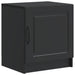 Nattbordskap Svart 43 x 34,5 x 47 cm Konstruert tre