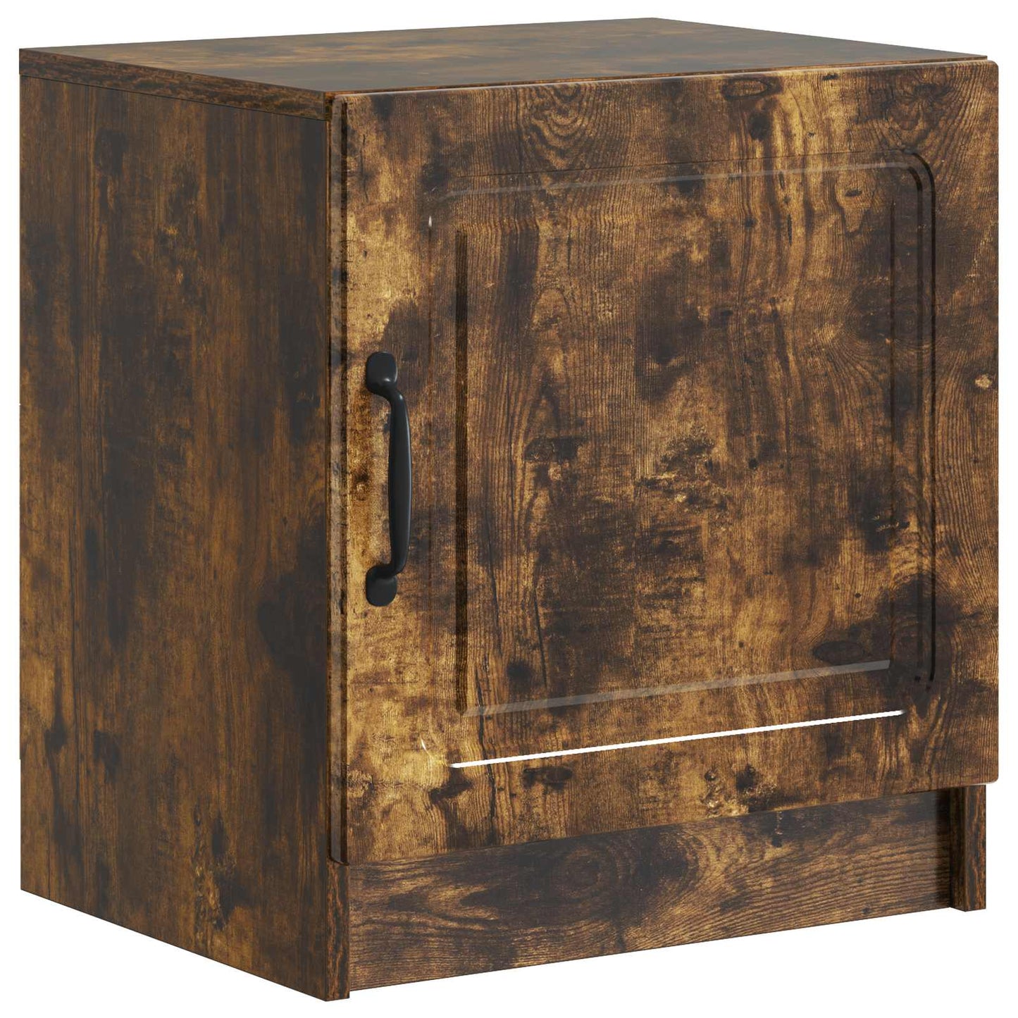 Nattbordskap 2 pcs Røkt Eik 43 x 34,5 x 47 cm Konstruert tre