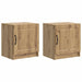 Nattbordskap 2 stk. Artisan eik 43 x 34,5 x 47 cm