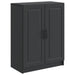Serviesskap Svart 66 x 34,5 x 87 cm Konstruert tre