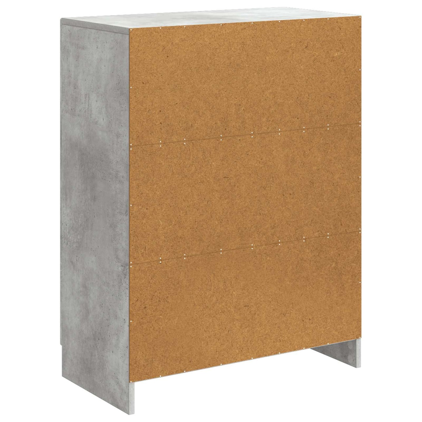Serviesskap Betonggrå 66 x 34,5 x 87 cm Konstruert tre
