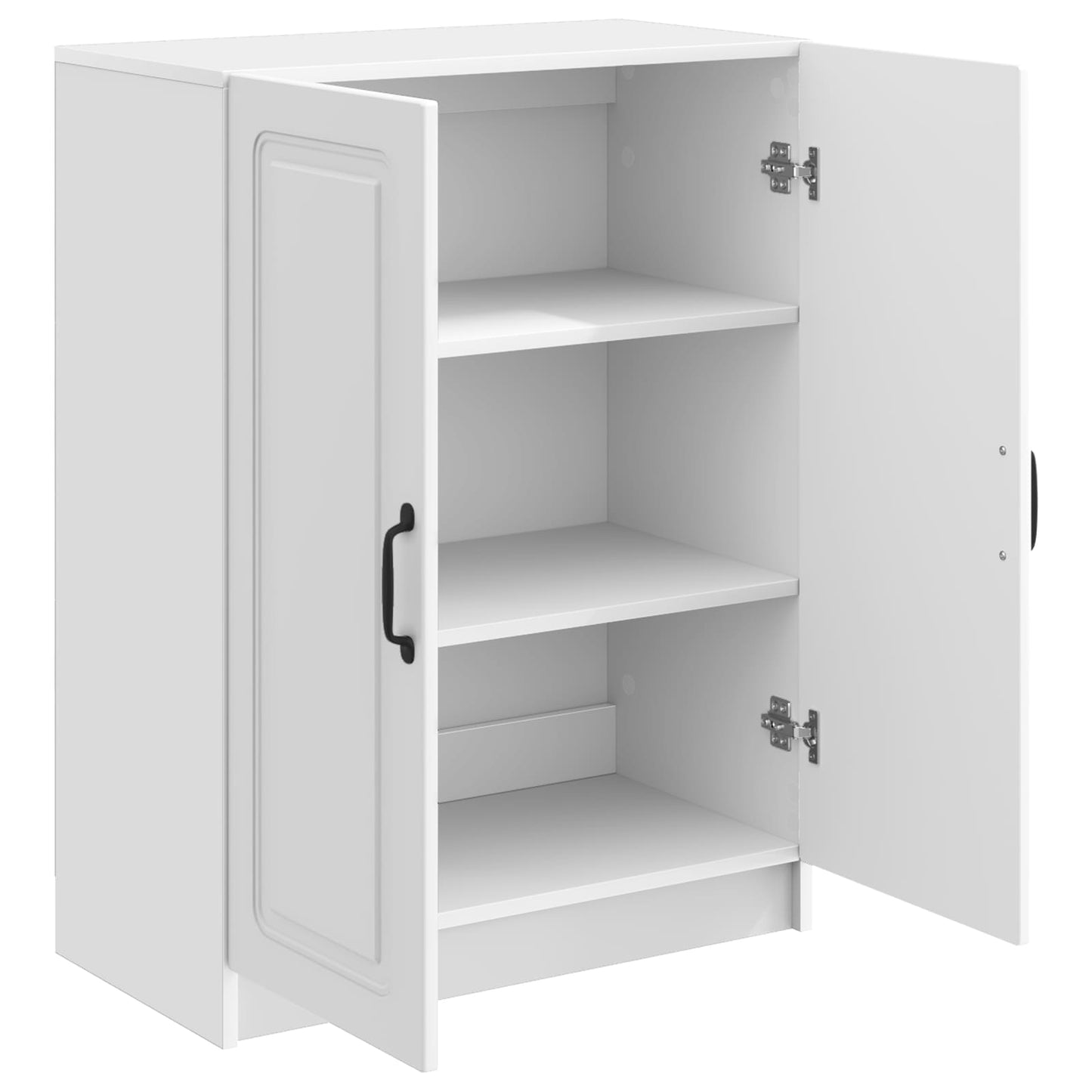 Serviesskap Høgglans hvit 66 x 34,5 x 87 cm Konstruert tre