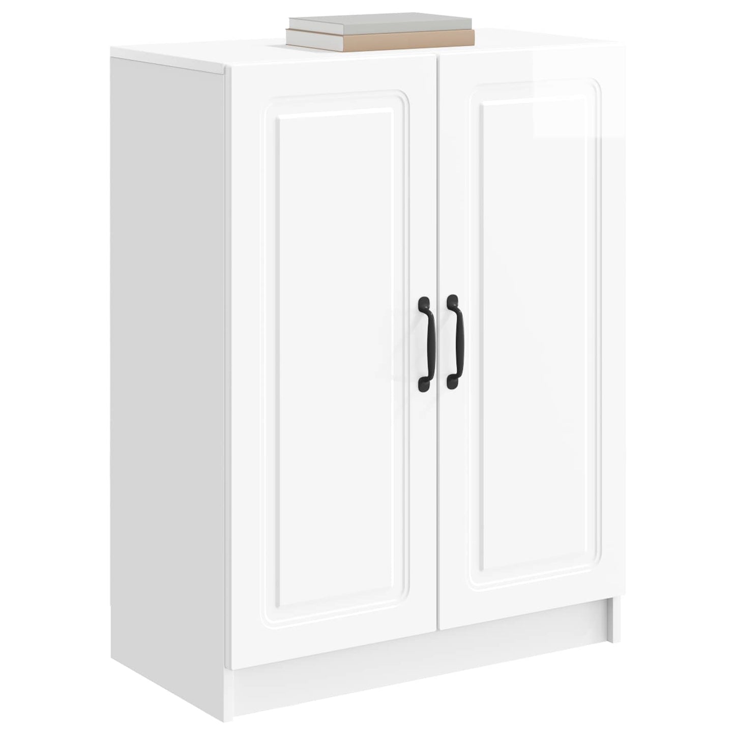 Serviesskap Høgglans hvit 66 x 34,5 x 87 cm Konstruert tre