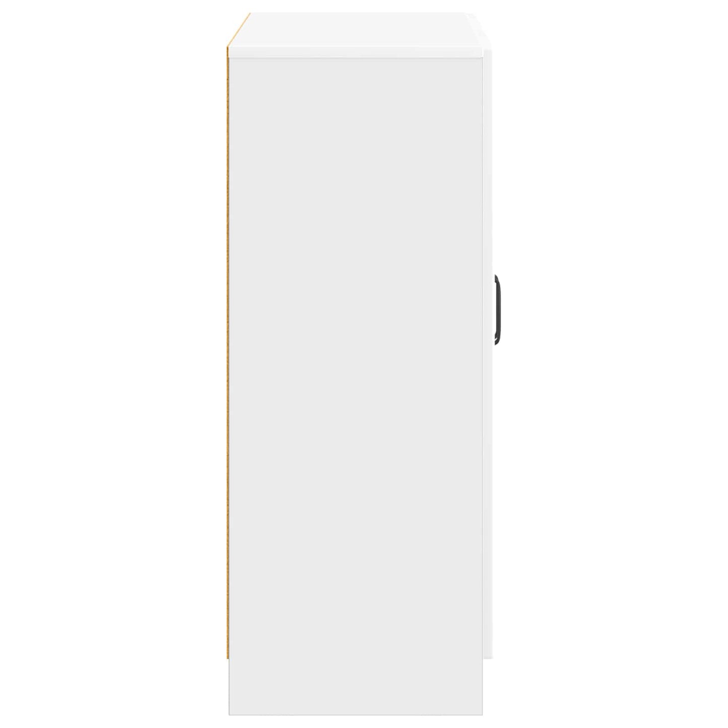Serviesskap Høgglans hvit 66 x 34,5 x 87 cm Konstruert tre