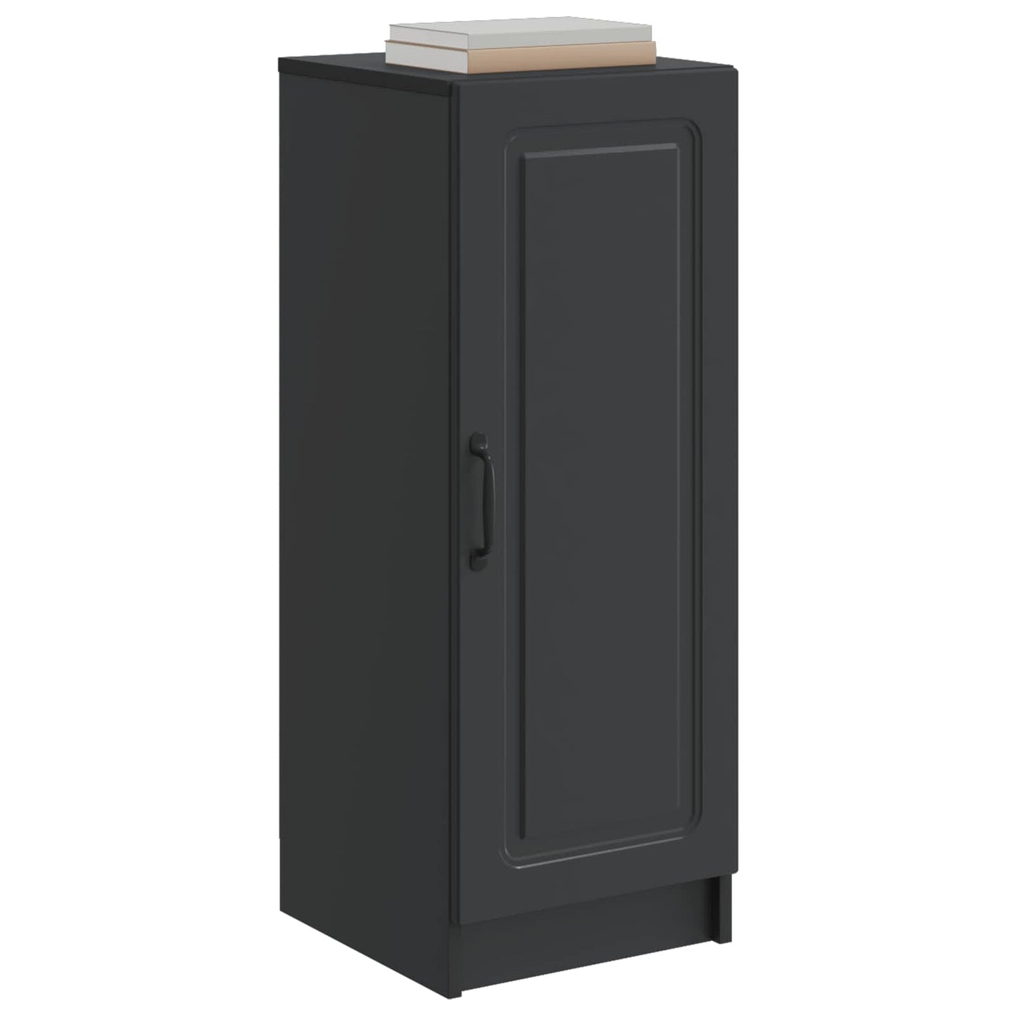 Serviesskap Svart 33 x 34,5 x 87 cm Konstruert tre