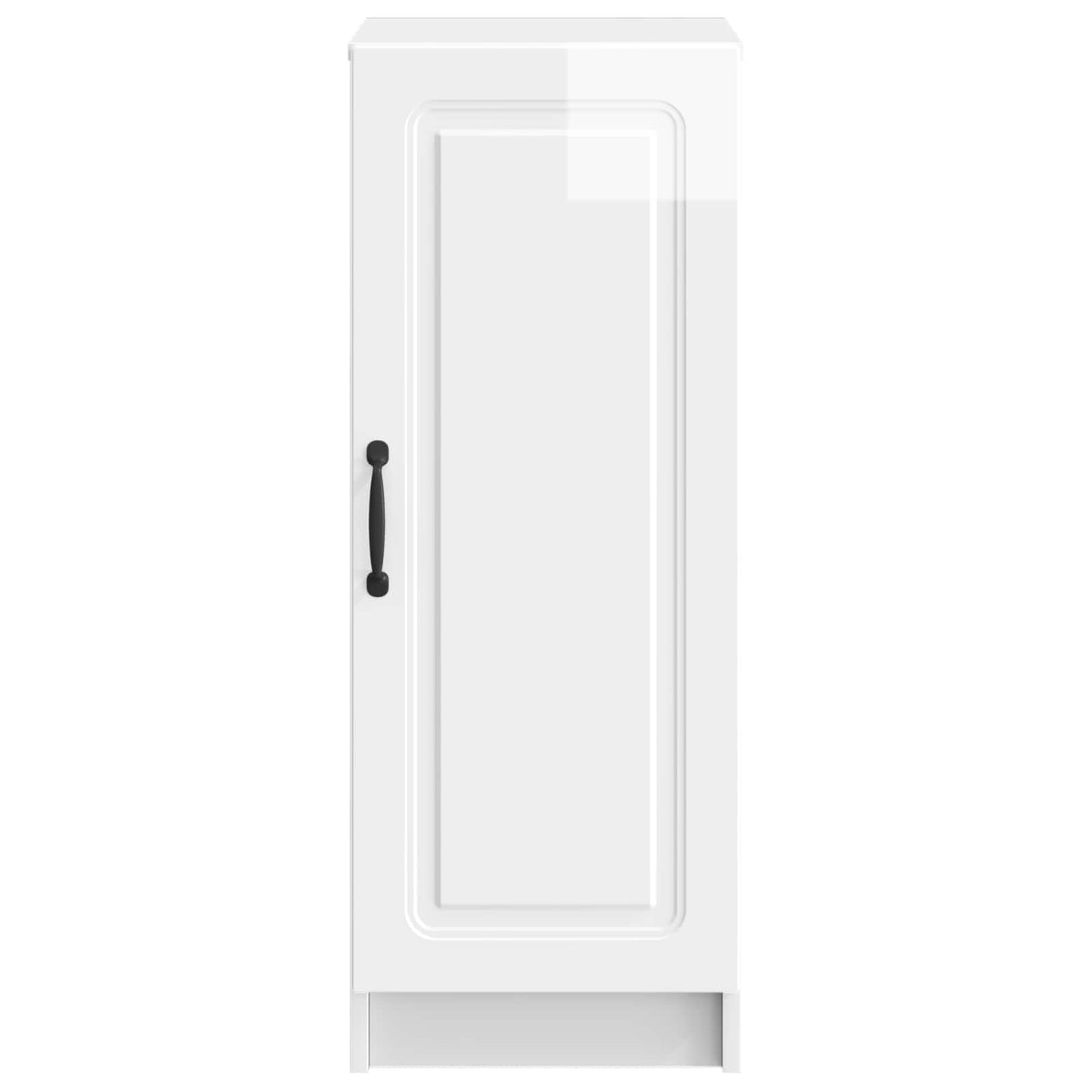 Serviesskap Høgglans hvit 33 x 34,5 x 87 cm Konstruert tre