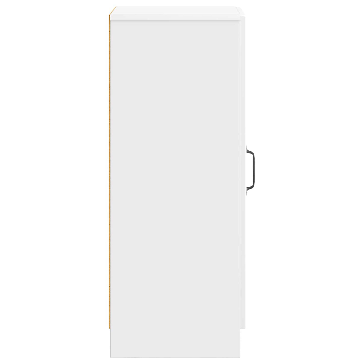 Serviesskap Høgglans hvit 33 x 34,5 x 87 cm Konstruert tre