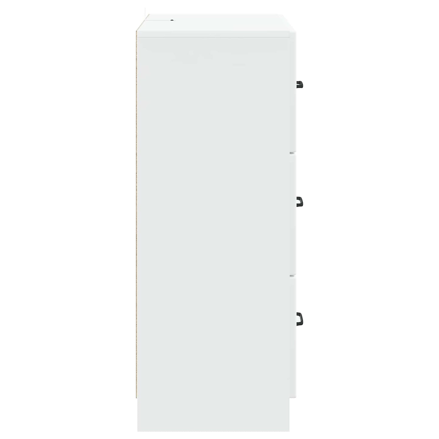 Skuffeskap Hvit 66 x 34,5 x 87 cm Konstruert tre