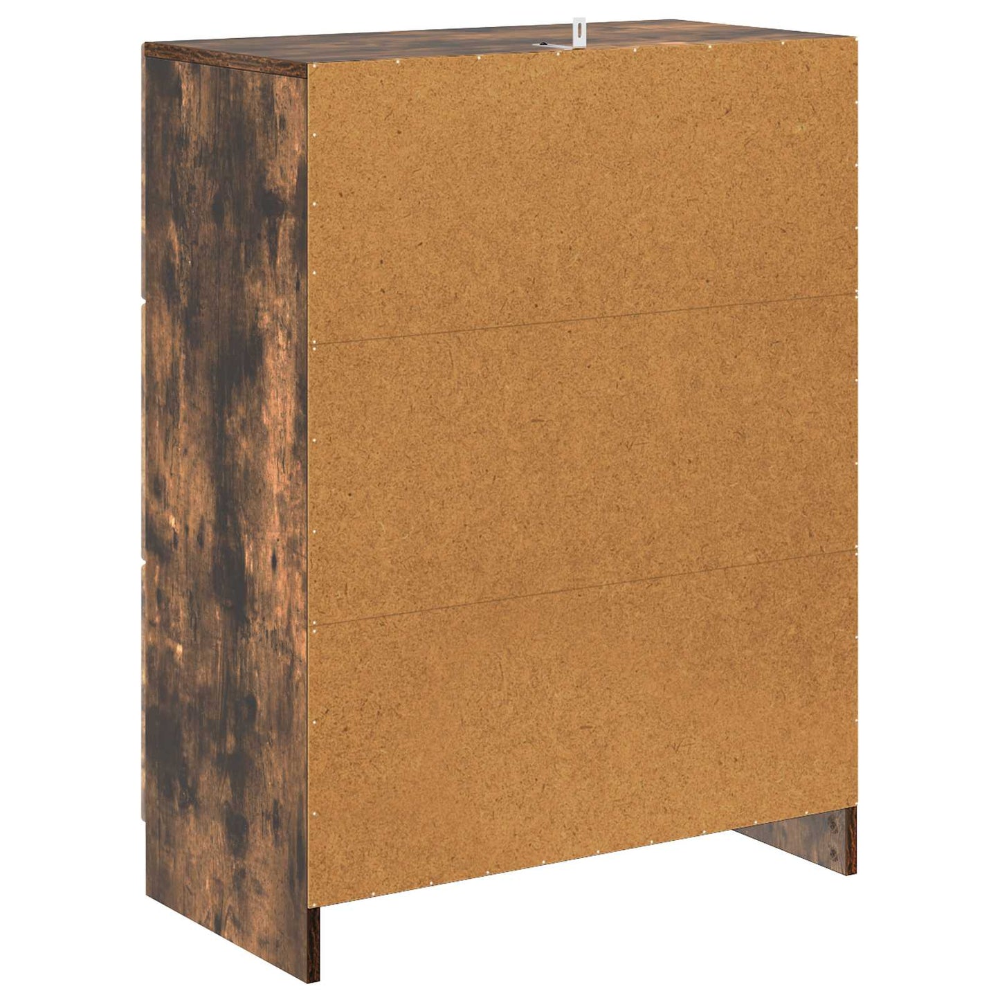 Skuffeskap Røkt Eik 66 x 34,5 x 87 cm Konstruert tre