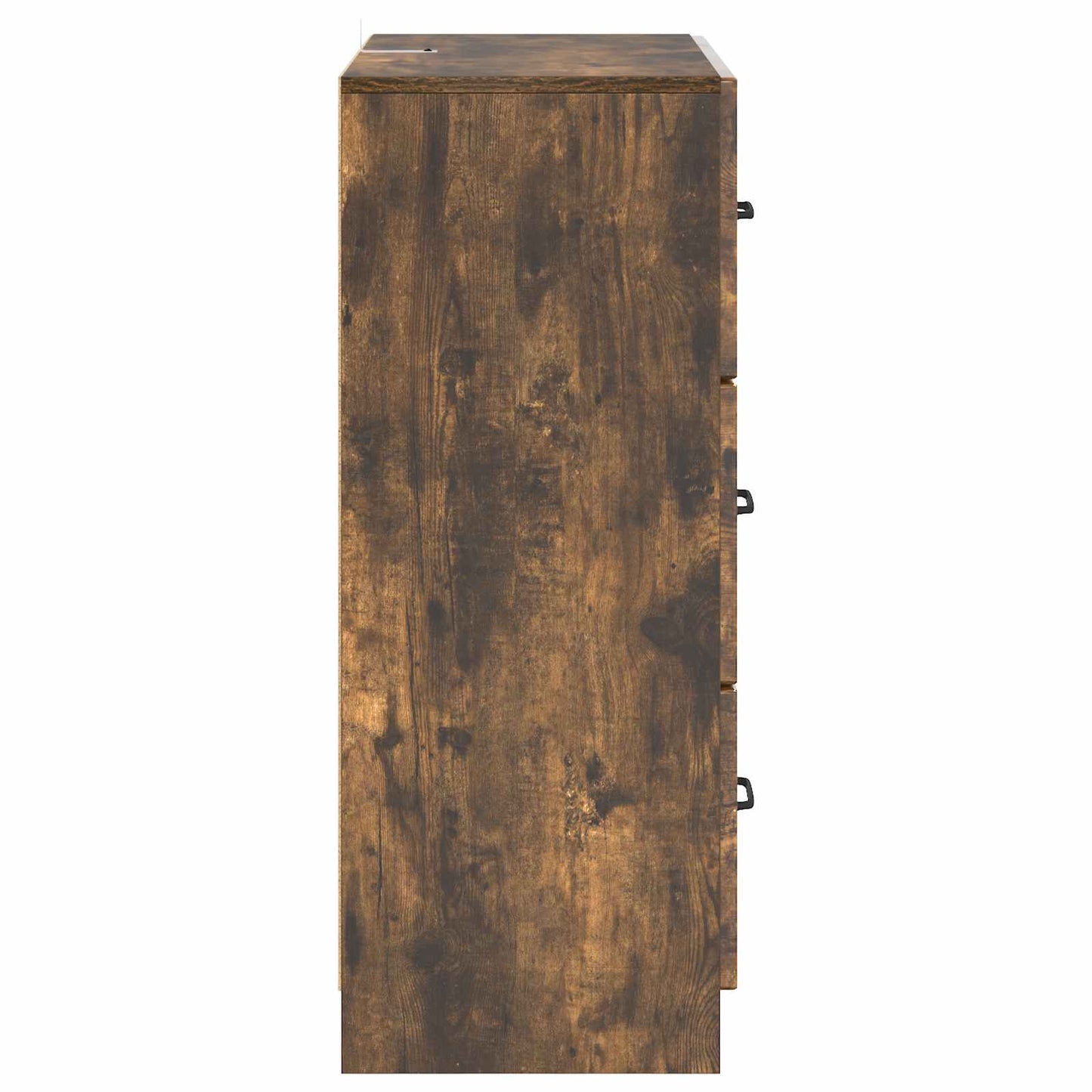 Skuffeskap Røkt Eik 66 x 34,5 x 87 cm Konstruert tre