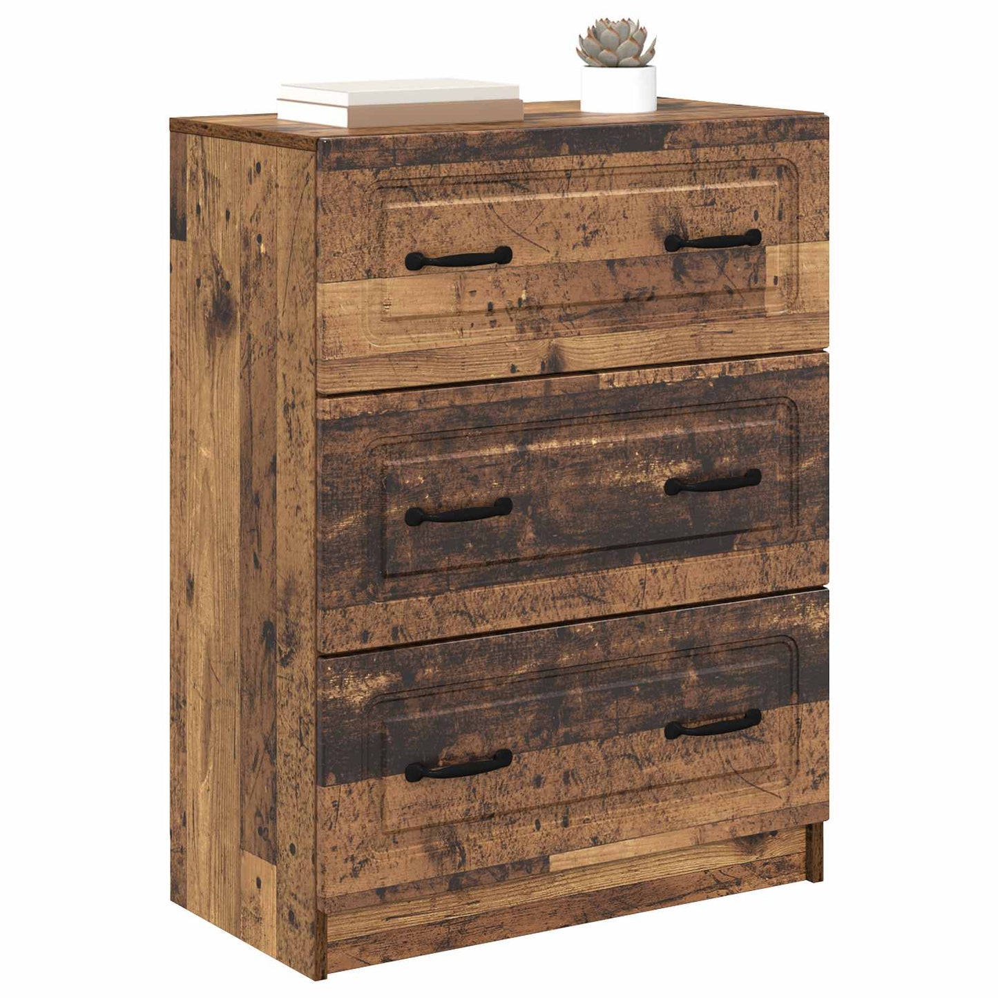 Skuffeskap Gammelt tre 66 x 34,5 x 87 cm Konstruert tre