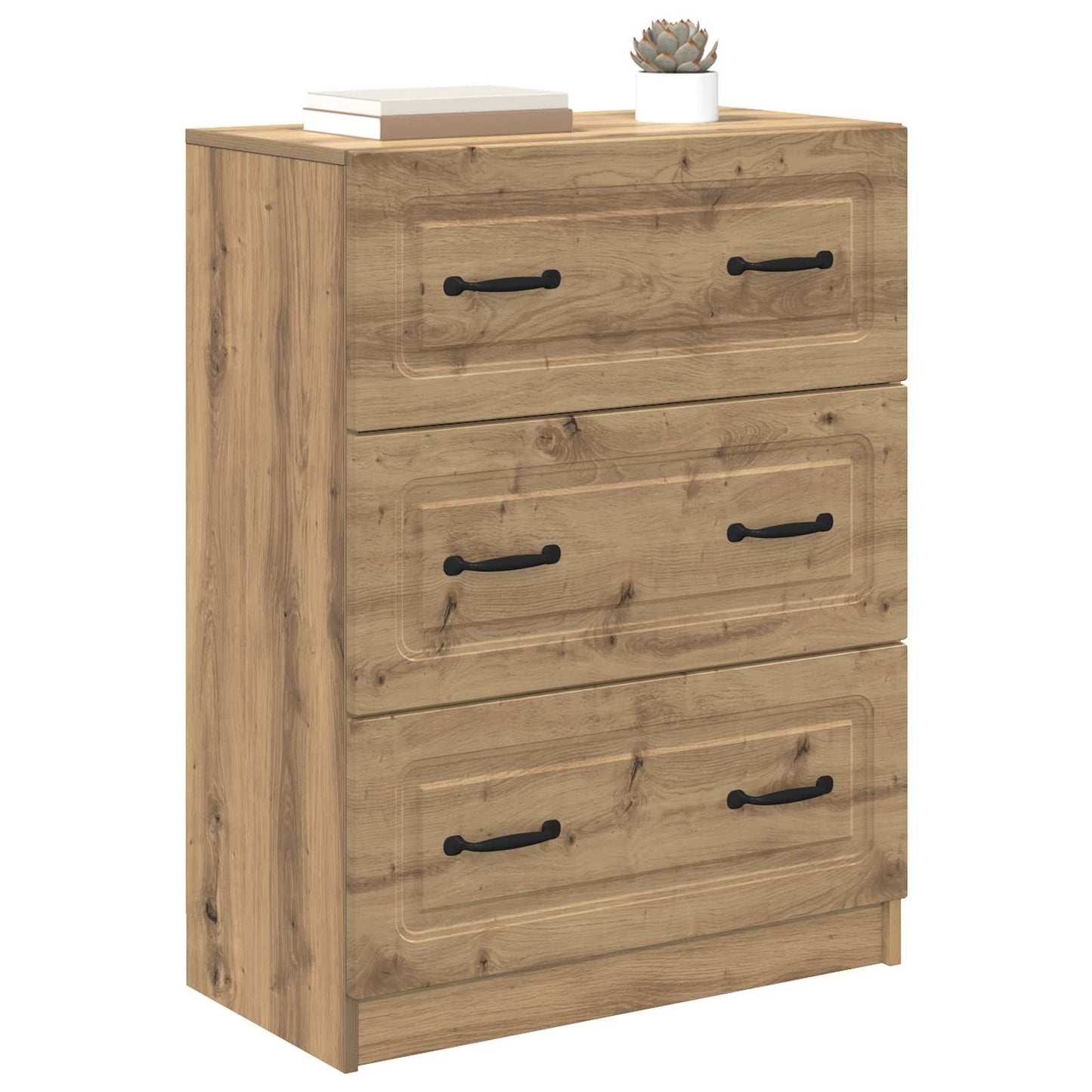 Skuffeskap 66 x 34,5 x 87 cm Konstruert tre Artisan eik
