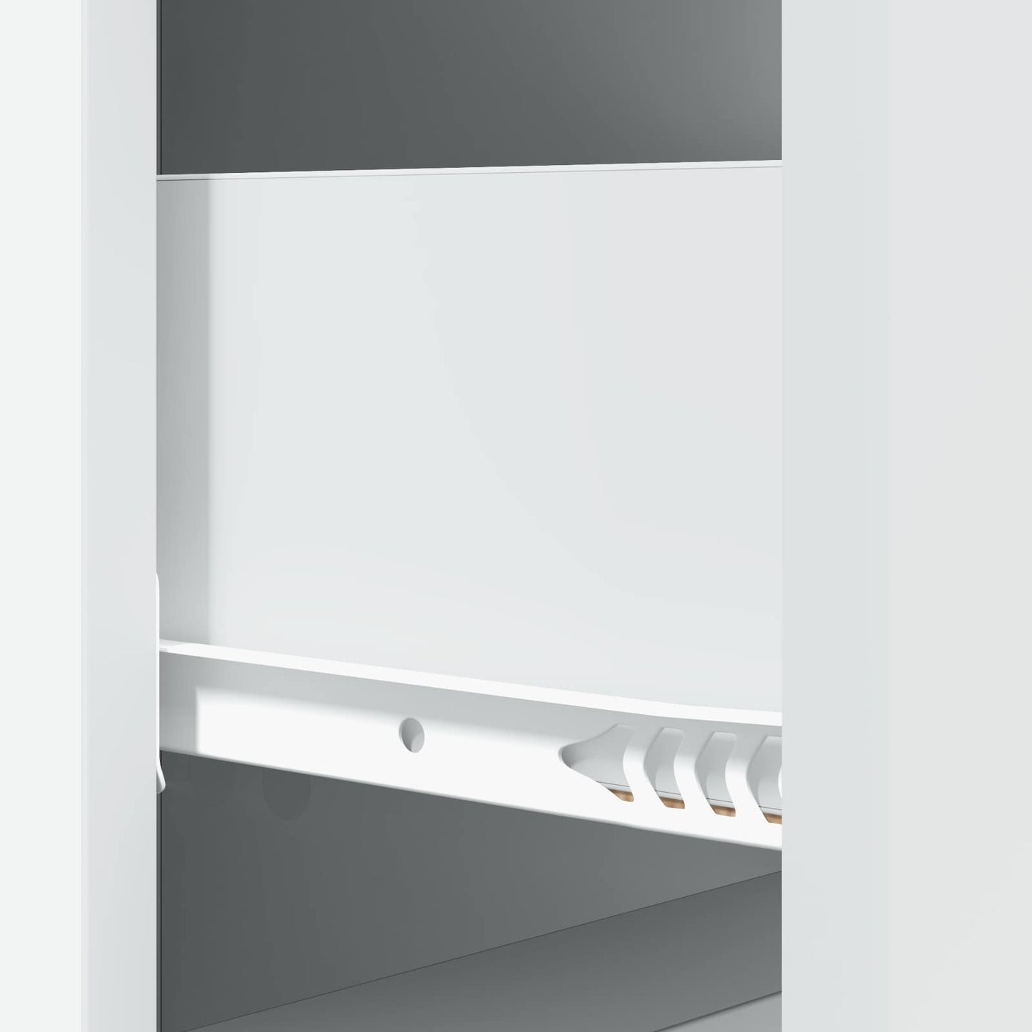 Skuffeskap Hvit 33 x 34,5 x 87 cm Konstruert tre