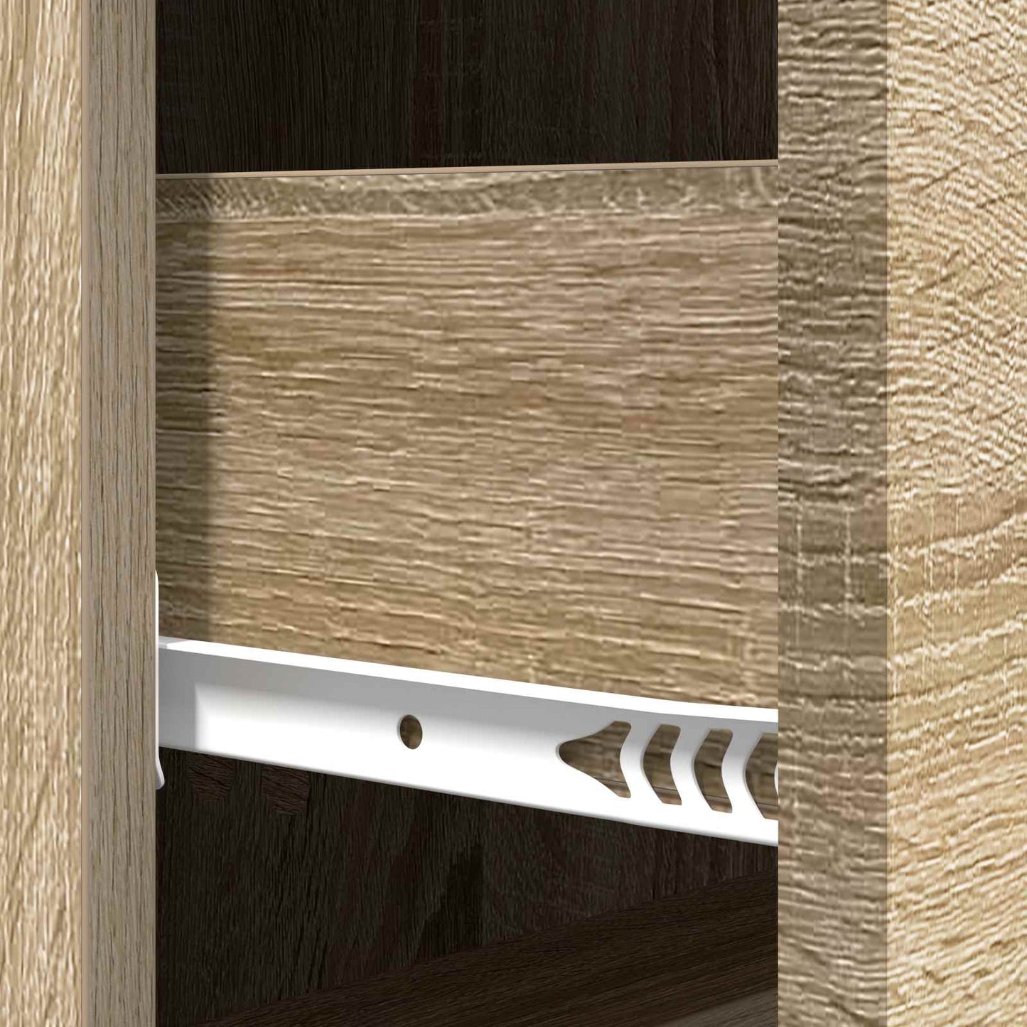 Skuffeskap Sonoma eik 33 x 34,5 x 87 cm Konstruert tre