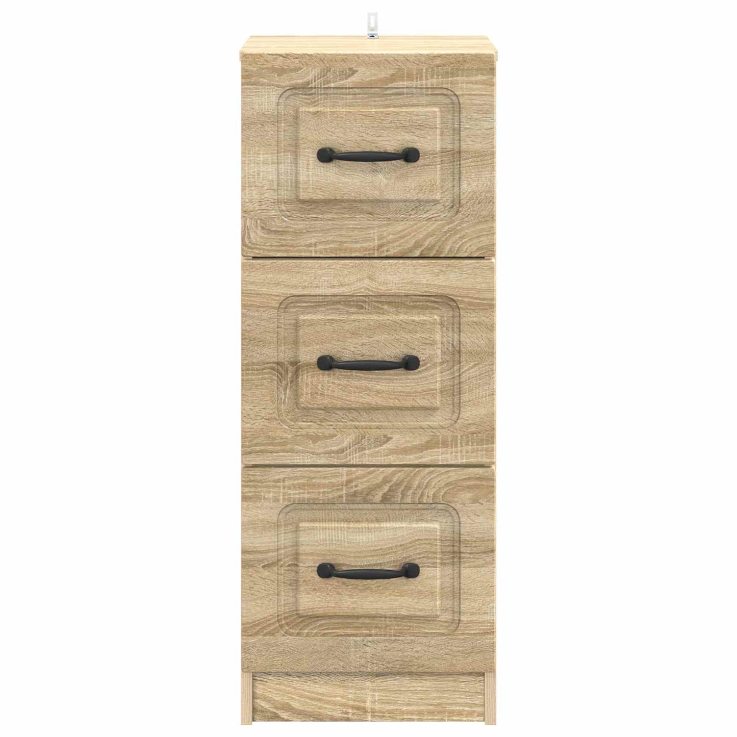 Skuffeskap Sonoma eik 33 x 34,5 x 87 cm Konstruert tre