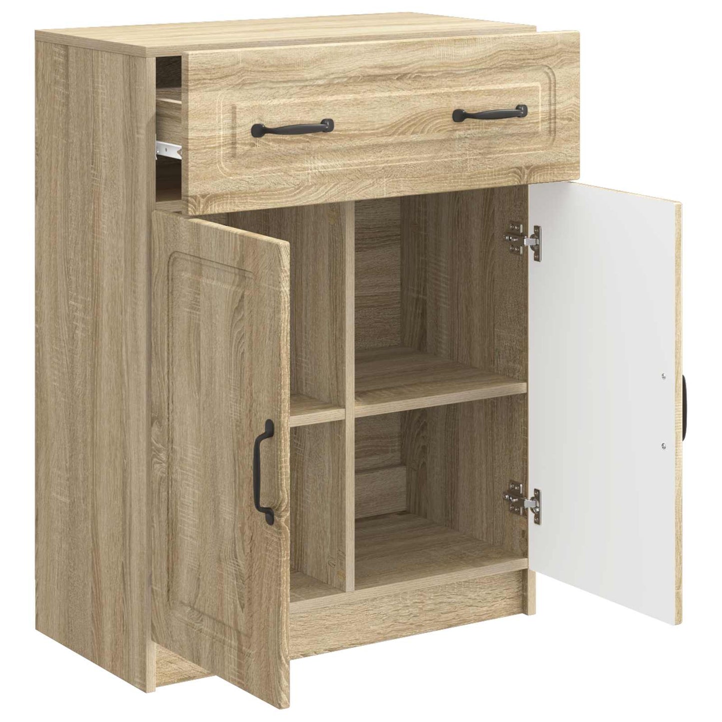 Serviesskap Sonoma eik 66 x 34,5 x 87 cm Konstruert tre
