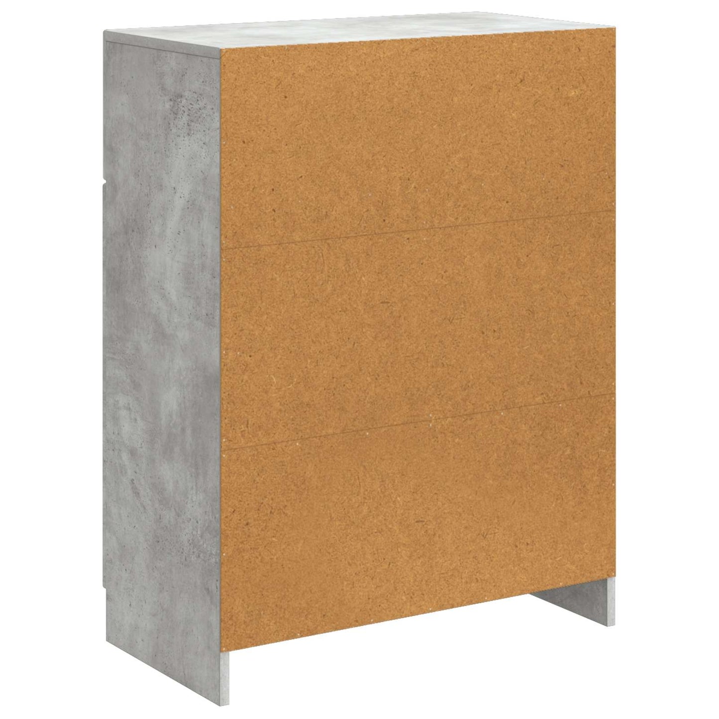 Serviesskap Betonggrå 66 x 34,5 x 87 cm Konstruert tre
