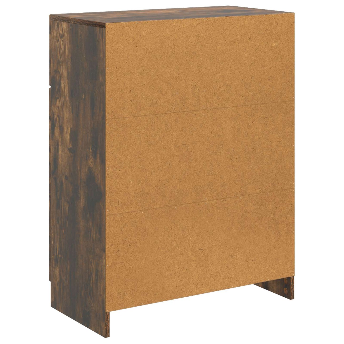 Serviesskap med skuff Røkt Eik 66 x 34,5 x 87 cm Konstruert tre