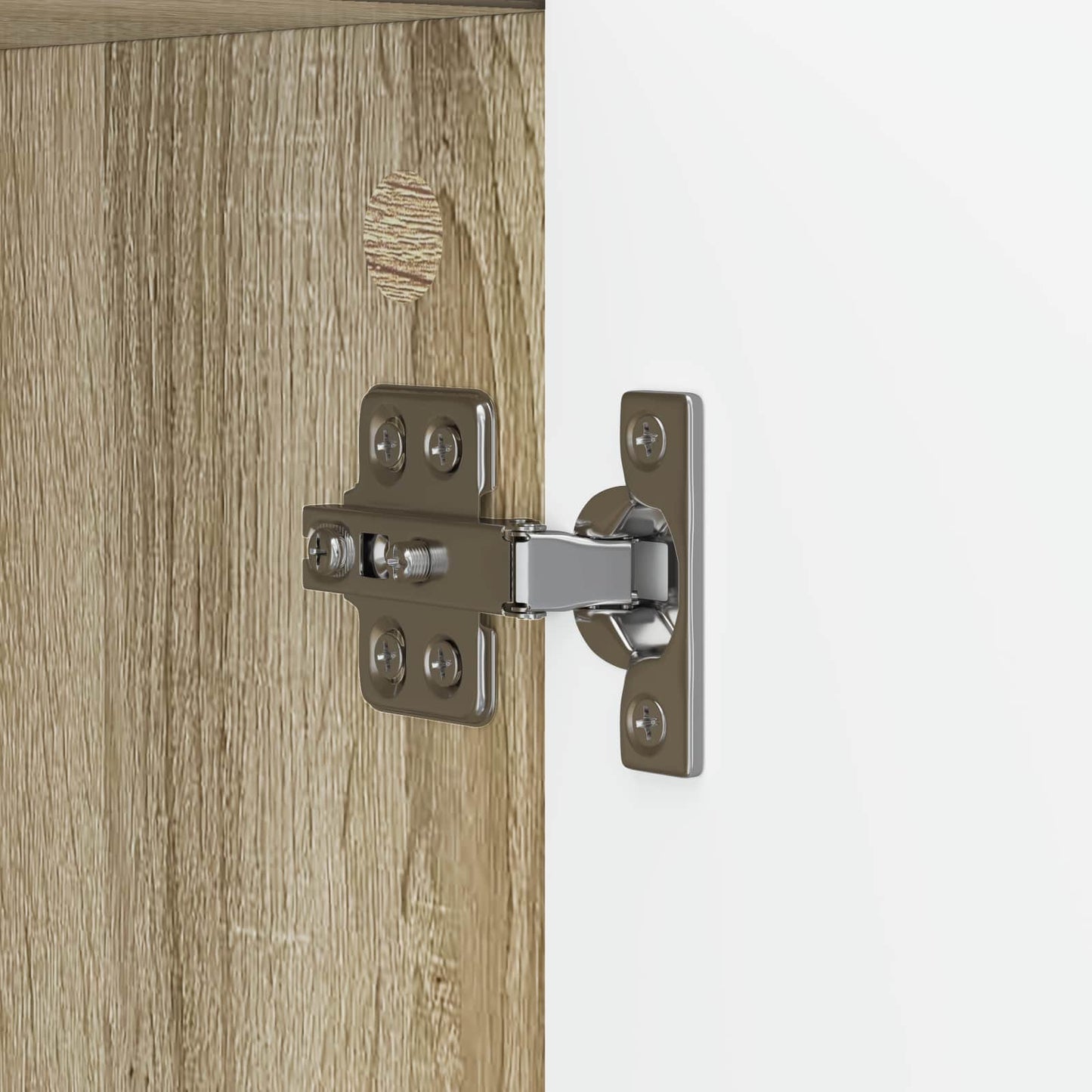 Serviesskap Sonoma eik 89 x 34,5 x 77 cm Konstruert tre