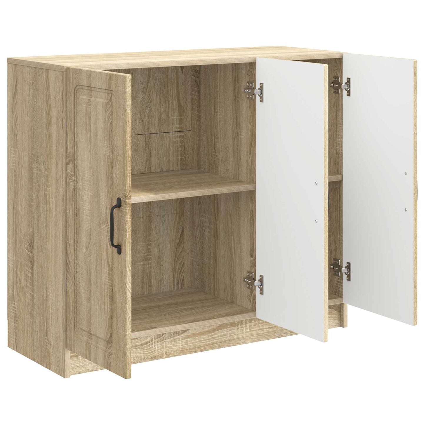 Serviesskap Sonoma eik 89 x 34,5 x 77 cm Konstruert tre