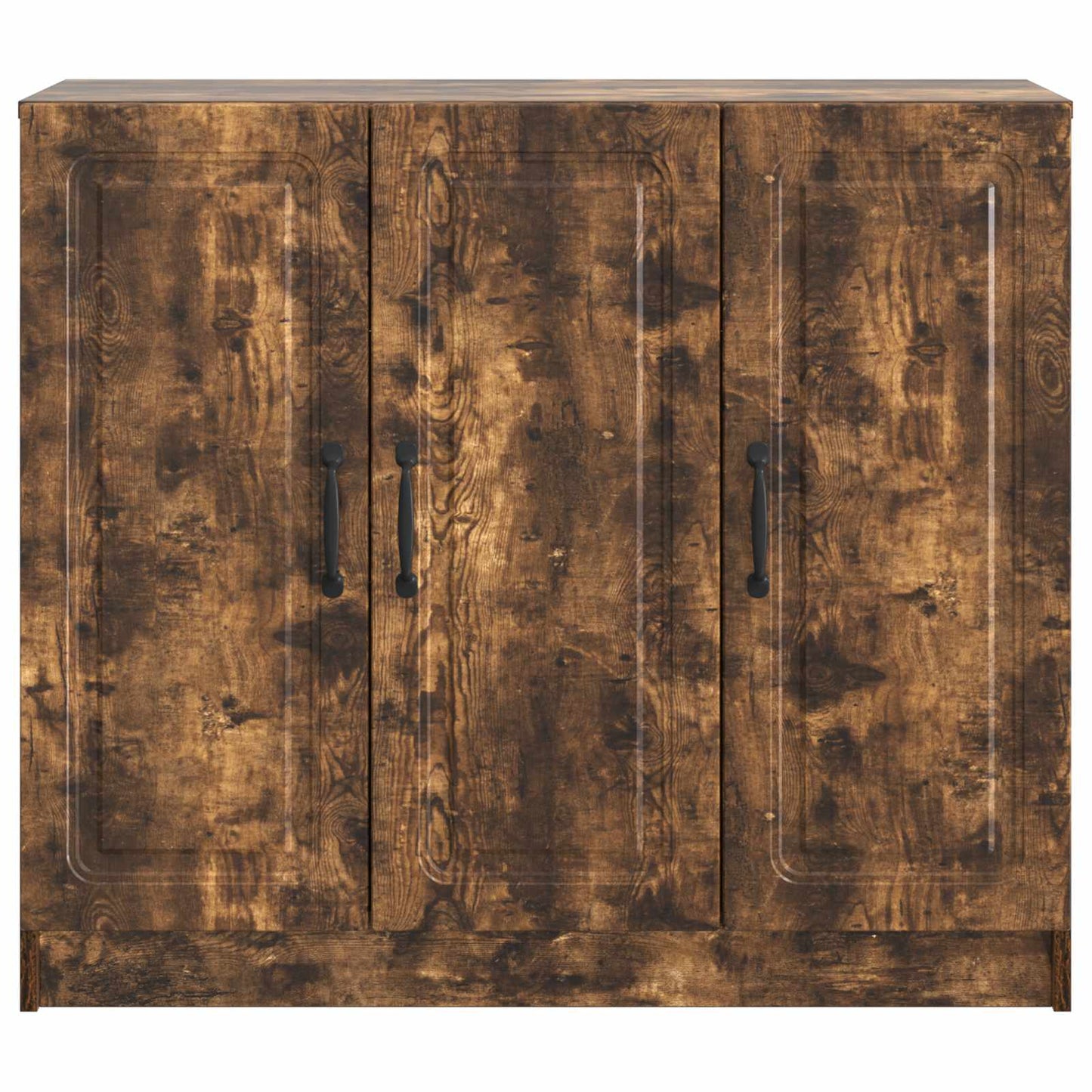 Serviesskap Røkt Eik 89 x 34,5 x 77 cm Konstruert tre