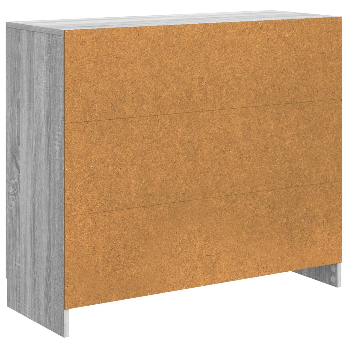 Serviesskap Grå sonoma 89 x 34,5 x 77 cm Konstruert tre
