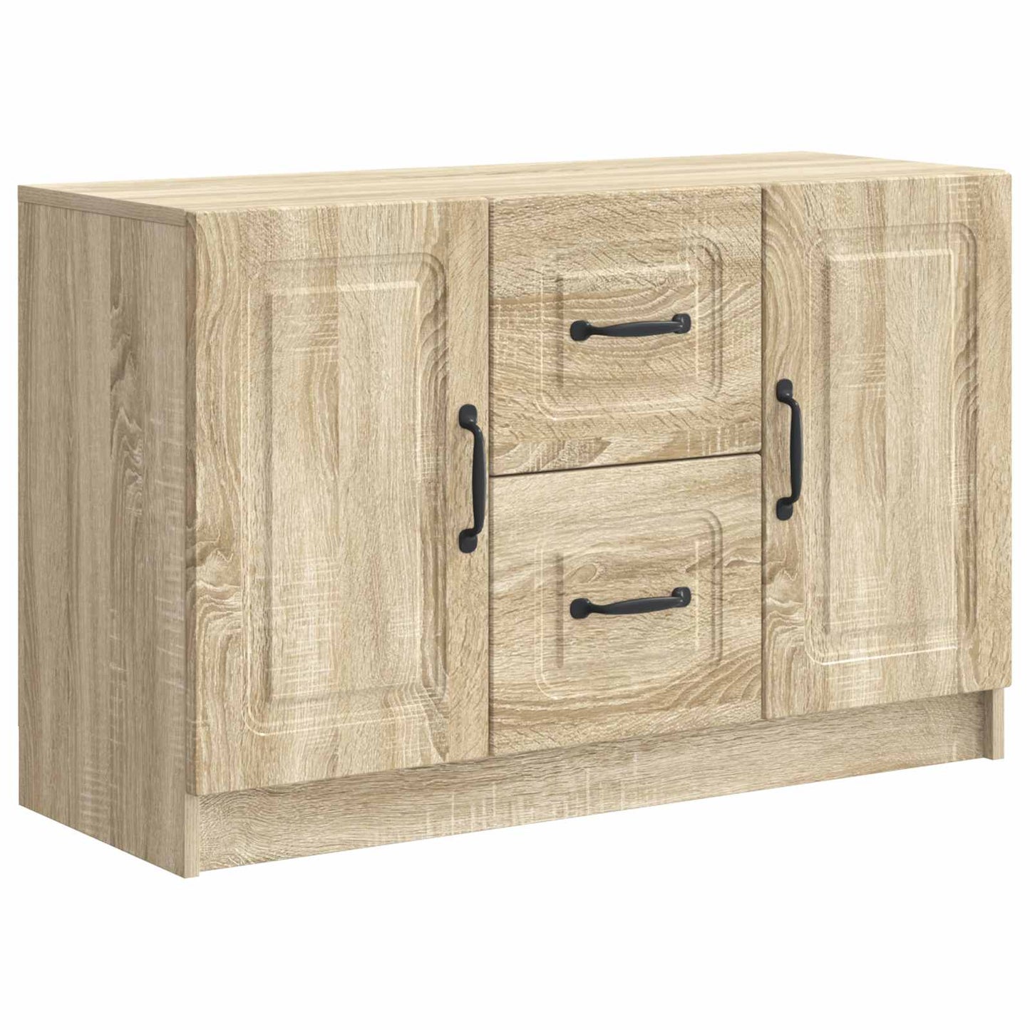 Serviesskap Sonoma eik 89 x 34,5 x 57 cm Konstruert tre