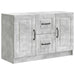Serviesskap Betonggrå 89 x 34,5 x 57 cm Konstruert tre