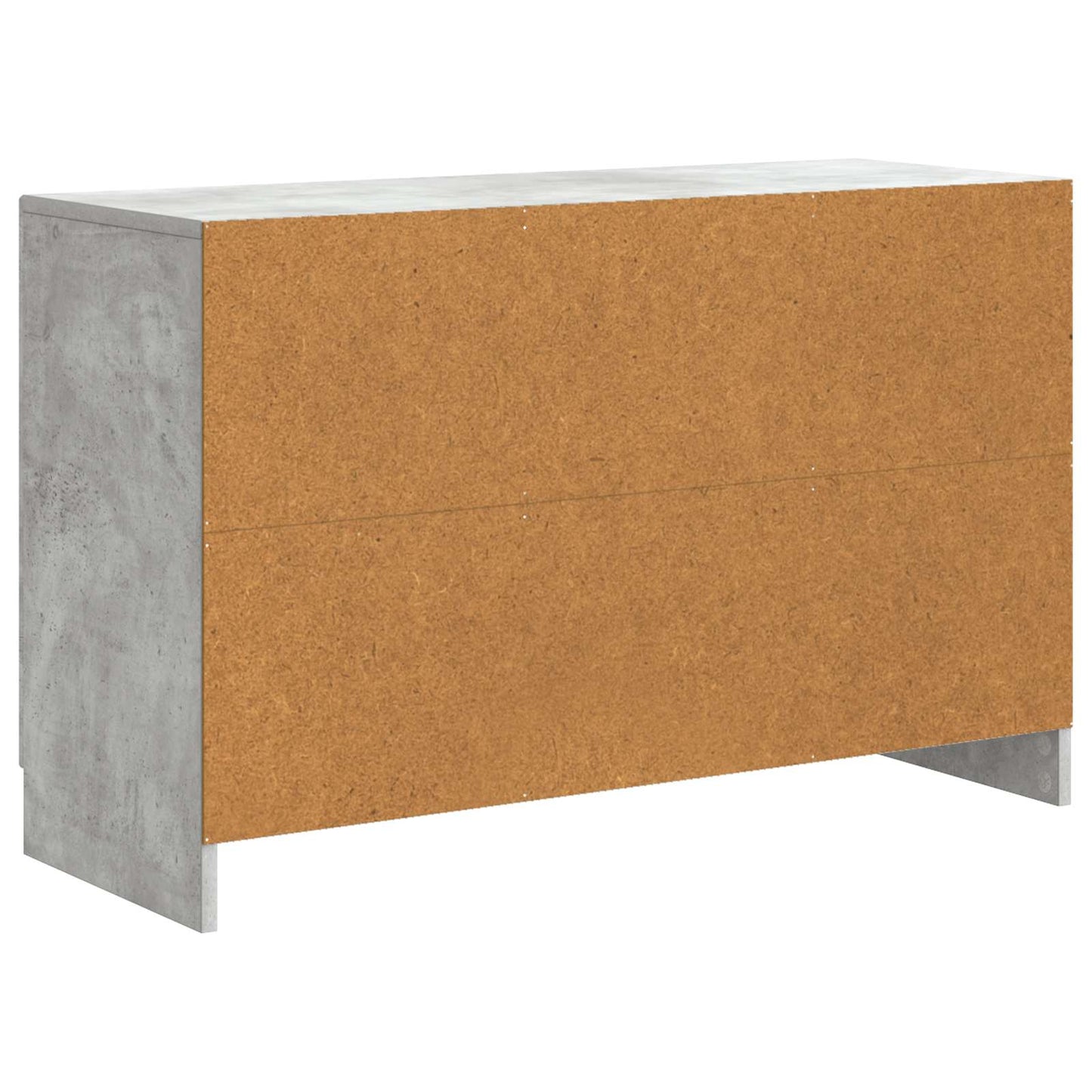 Serviesskap Betonggrå 89 x 34,5 x 57 cm Konstruert tre