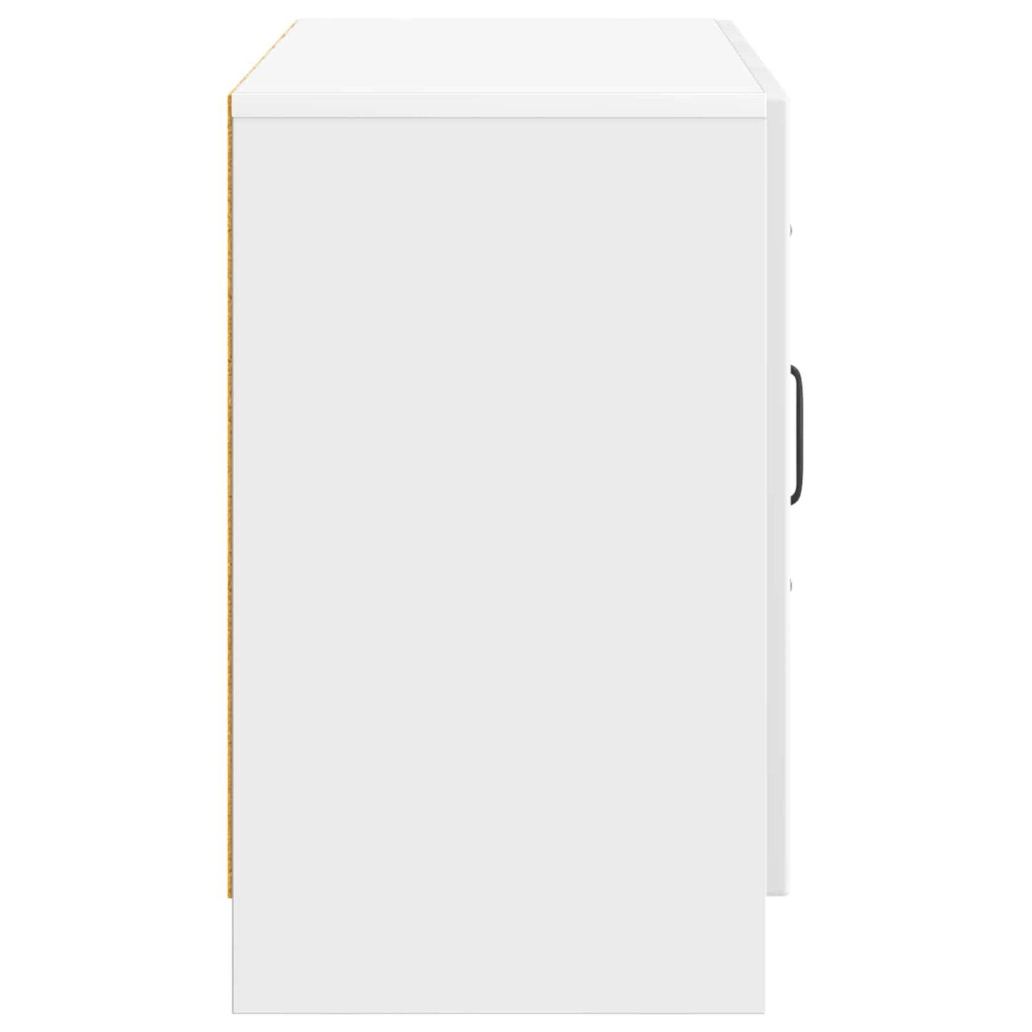 Serviesskap Høgglans hvit 89 x 34,5 x 57 cm Konstruert tre