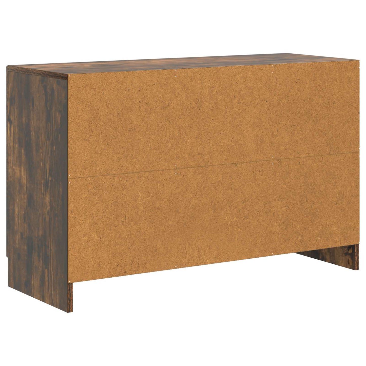 Serviesskap med skuff Røkt Eik 89 x 34,5 x 57 cm Konstruert tre