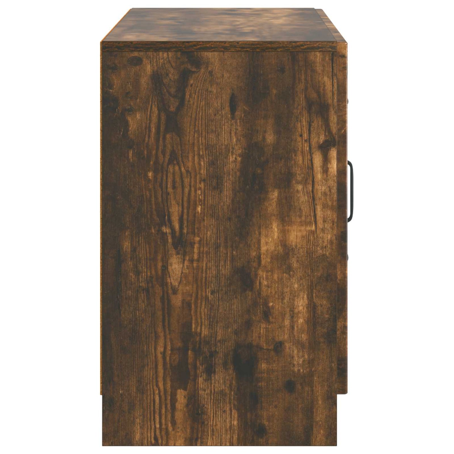 Serviesskap med skuff Røkt Eik 89 x 34,5 x 57 cm Konstruert tre