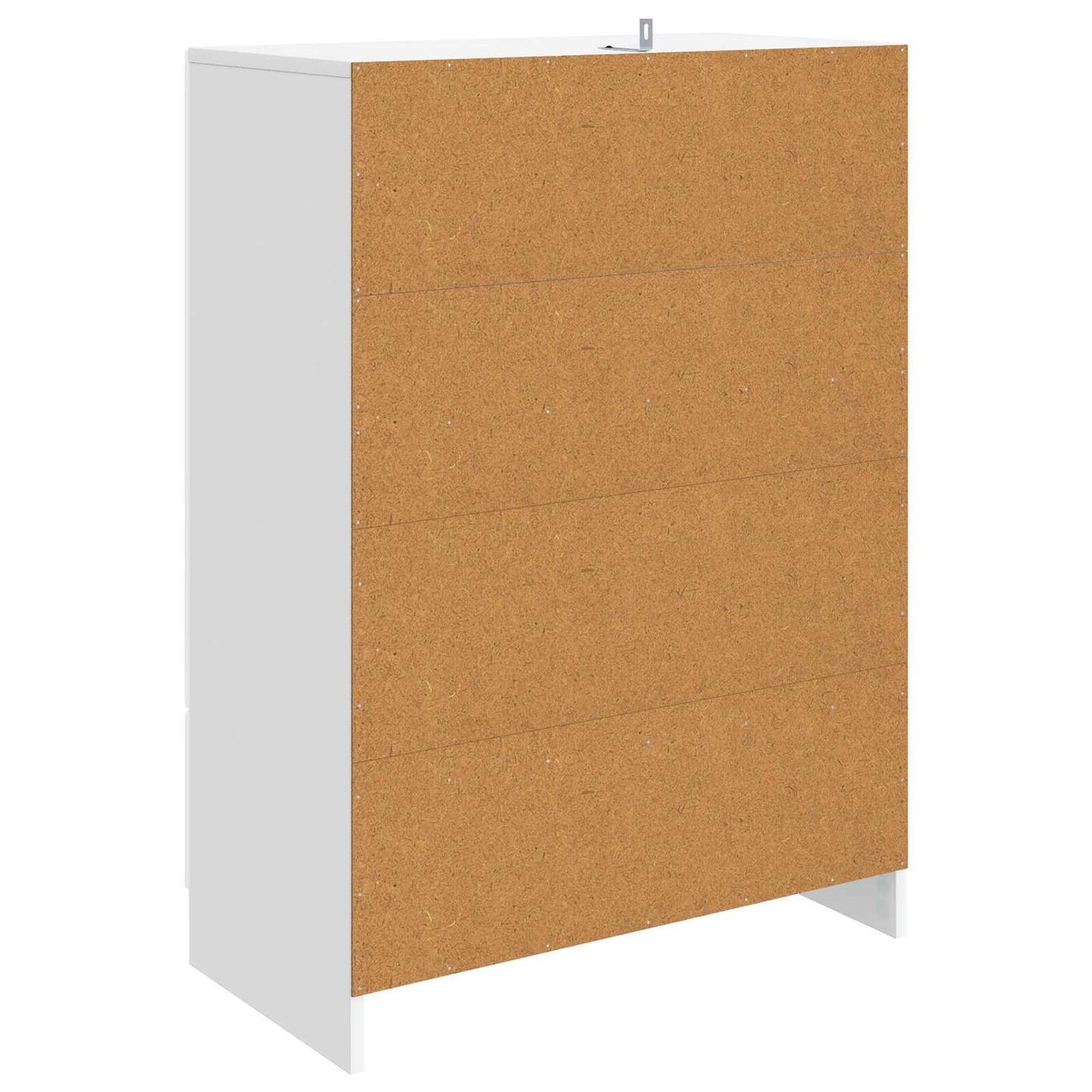 Serviesskap med skuff Hvit 66 x 34,5 x 92 cm Konstruert tre