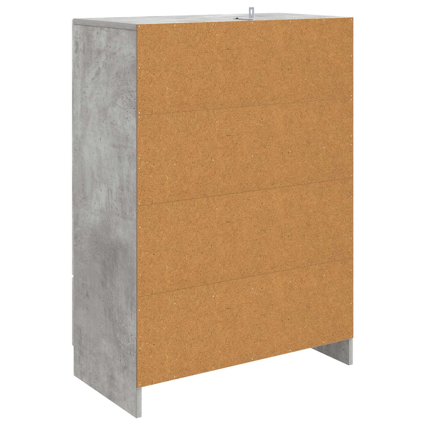 Serviesskap Betonggrå 66 x 34,5 x 92 cm Konstruert tre