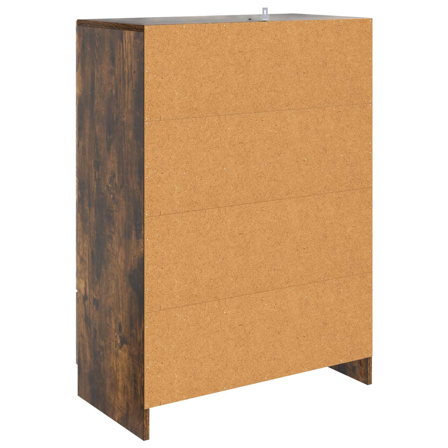 Serviesskap med skuff Røkt Eik 66 x 34,5 x 92 cm Konstruert tre