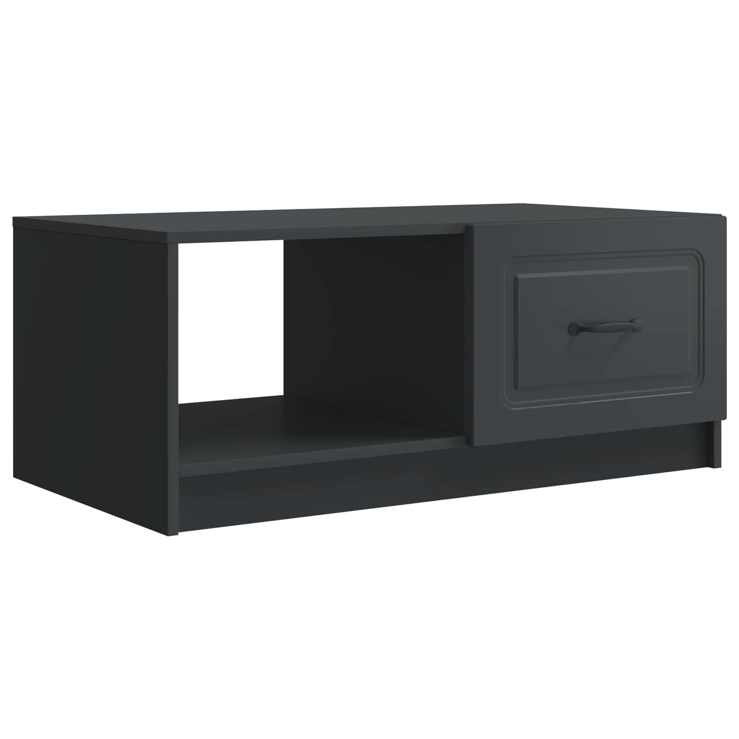 Kaffebord Svart 90 x 50 x 37 cm Konstruert tre