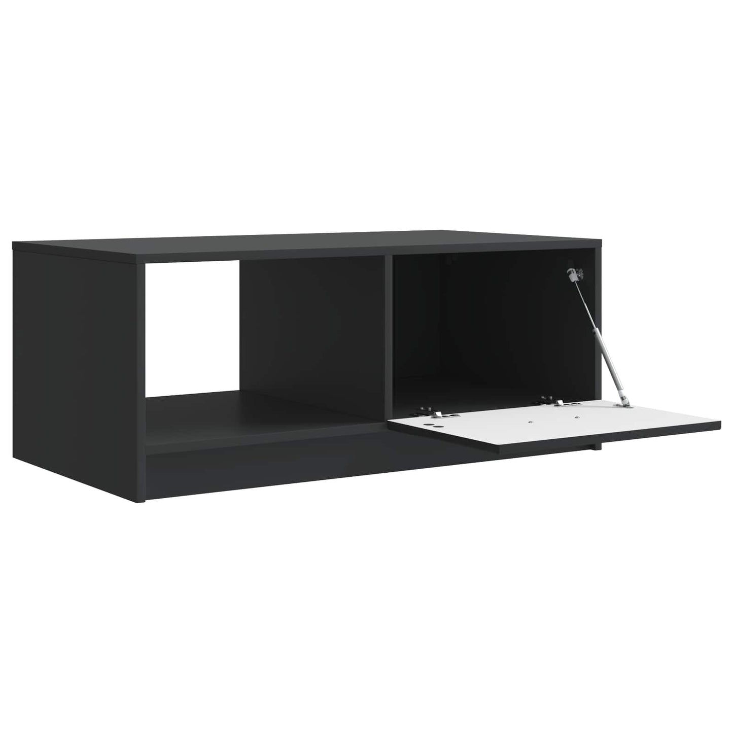 Kaffebord Svart 90 x 50 x 37 cm Konstruert tre