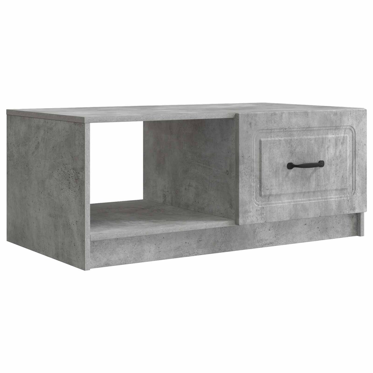 Kaffebord Betonggrå 90 x 50 x 37 cm Konstruert tre