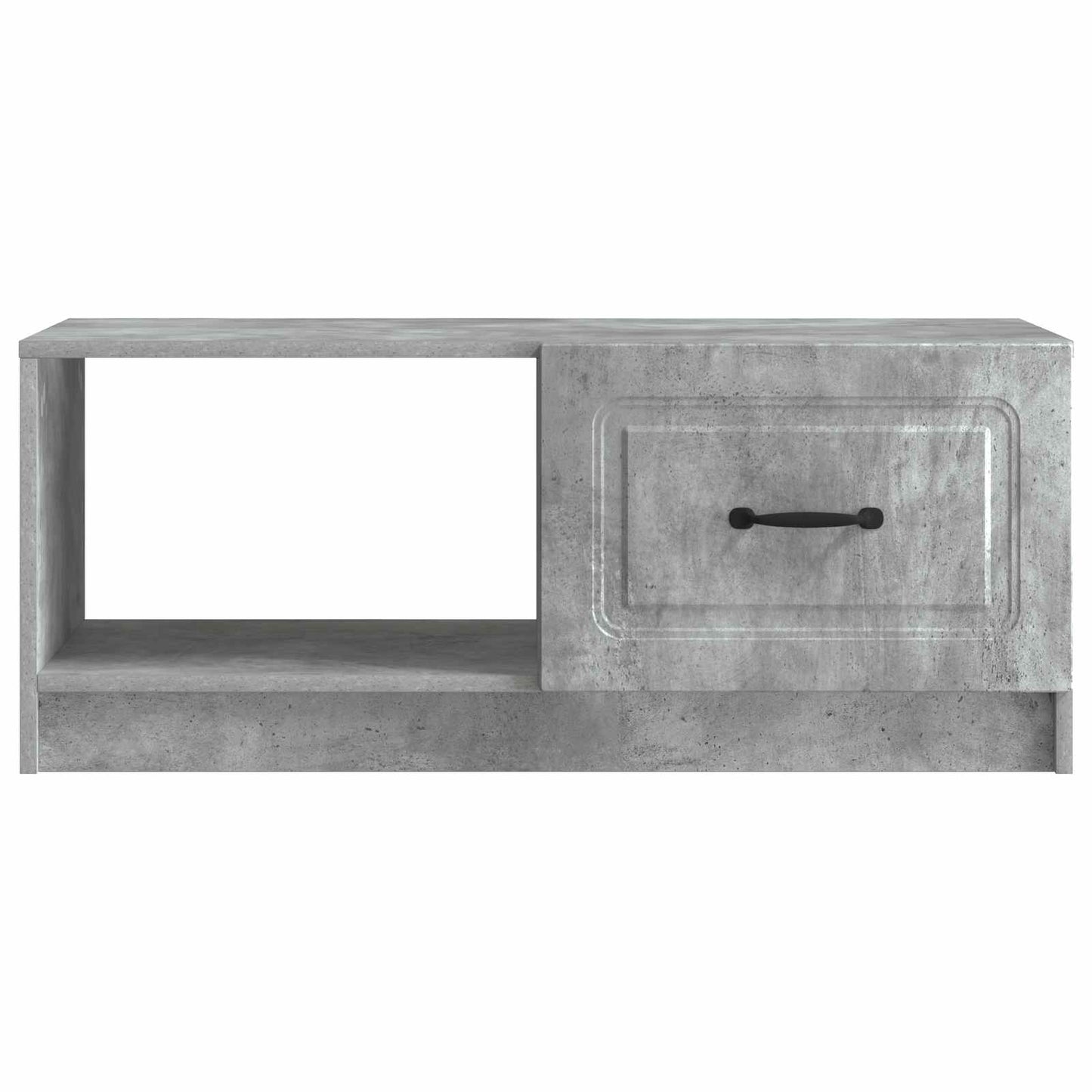 Kaffebord Betonggrå 90 x 50 x 37 cm Konstruert tre