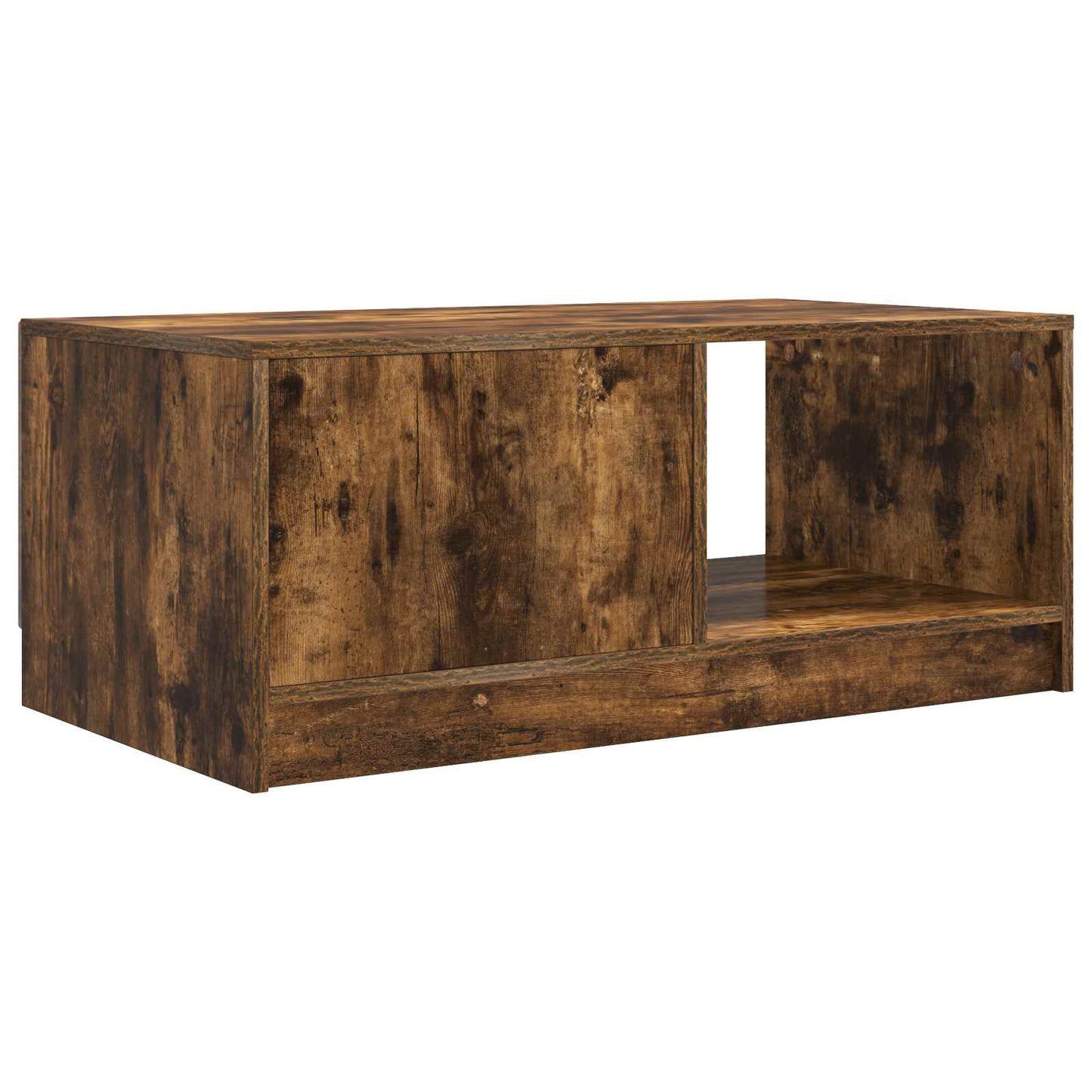 Kaffebord Røkt Eik 90 x 50 x 37 cm Konstruert tre