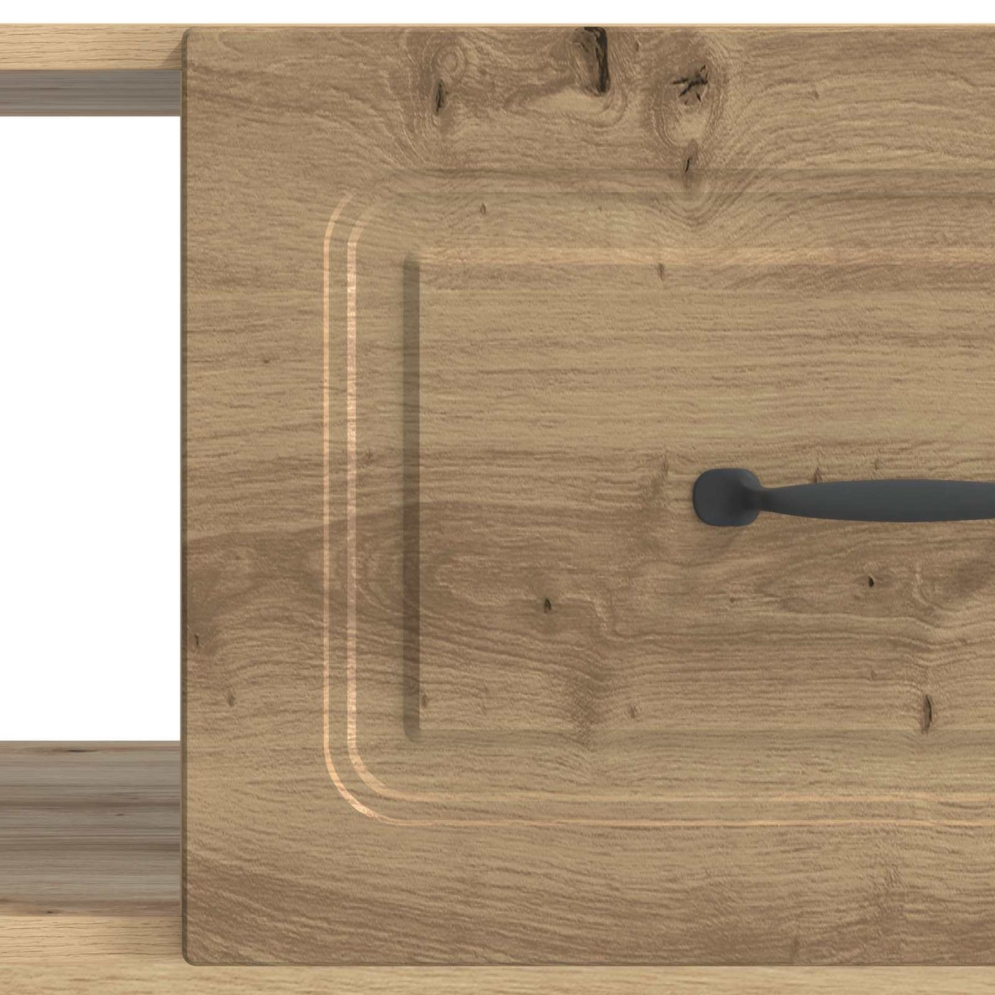 Kaffebord Artisan eik 90 x 50 x 37 cm Konstruert tre