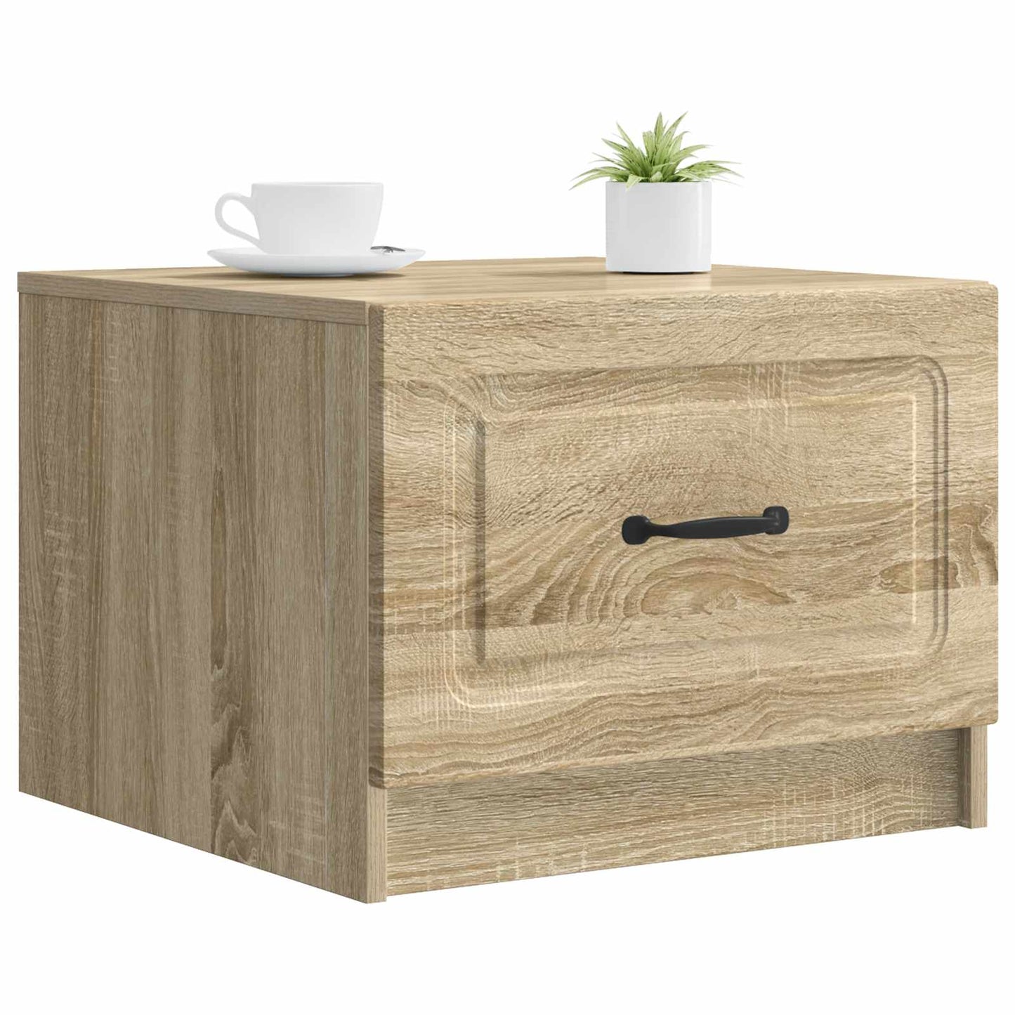 Kaffebord med skuff Sonoma eik 49 x 50 x 37 cm Konstruert tre
