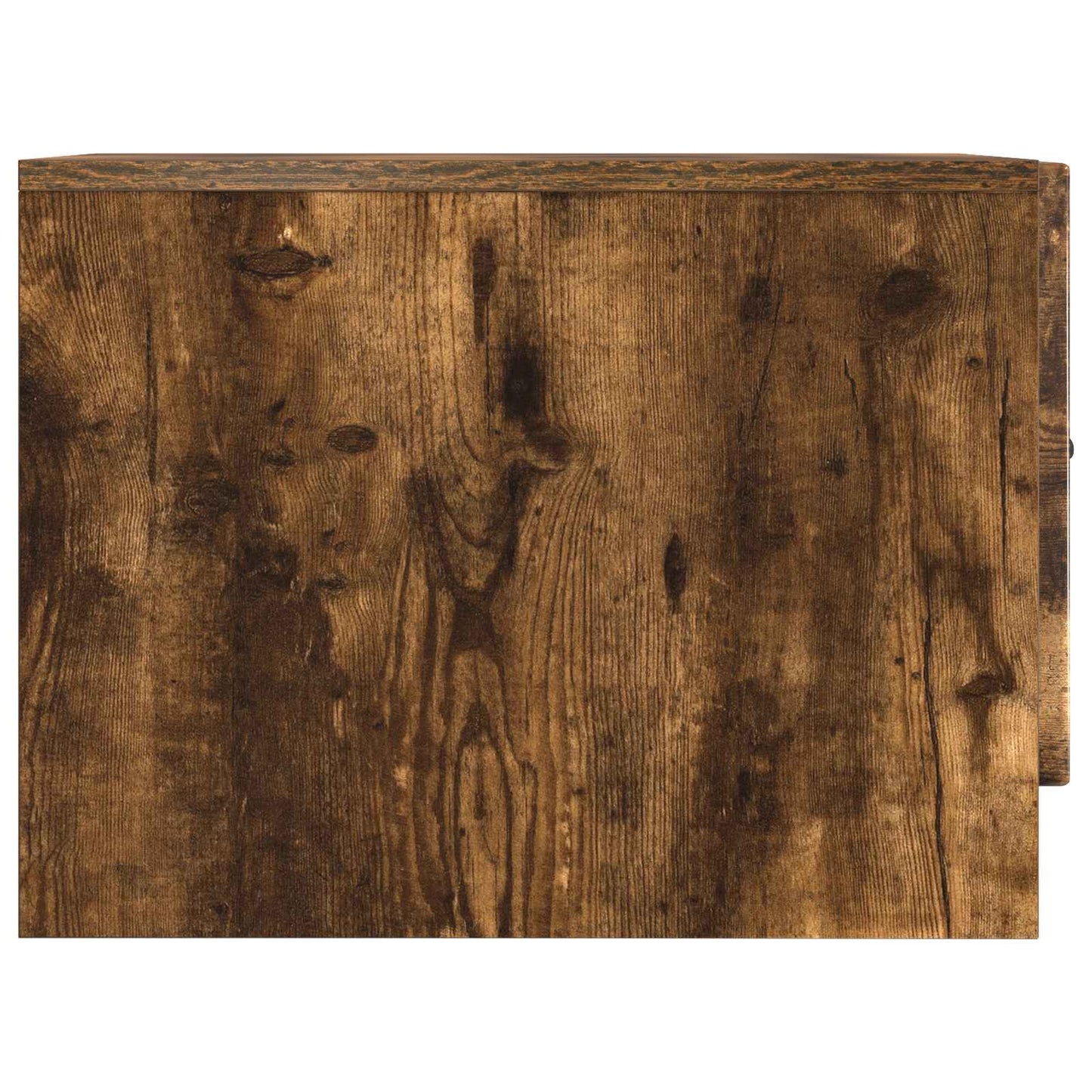 Kaffebord med skuff Røkt Eik 49 x 50 x 37 cm Konstruert tre