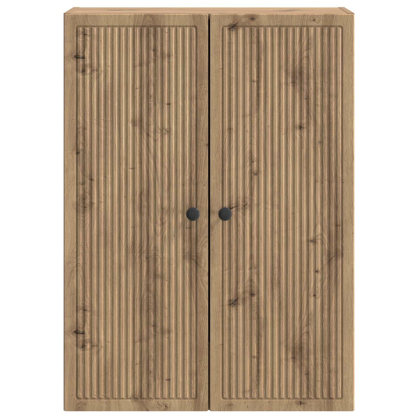 Vegghengt skap 66 x 34,5 x 90 cm Konstruert tre Artisan eik