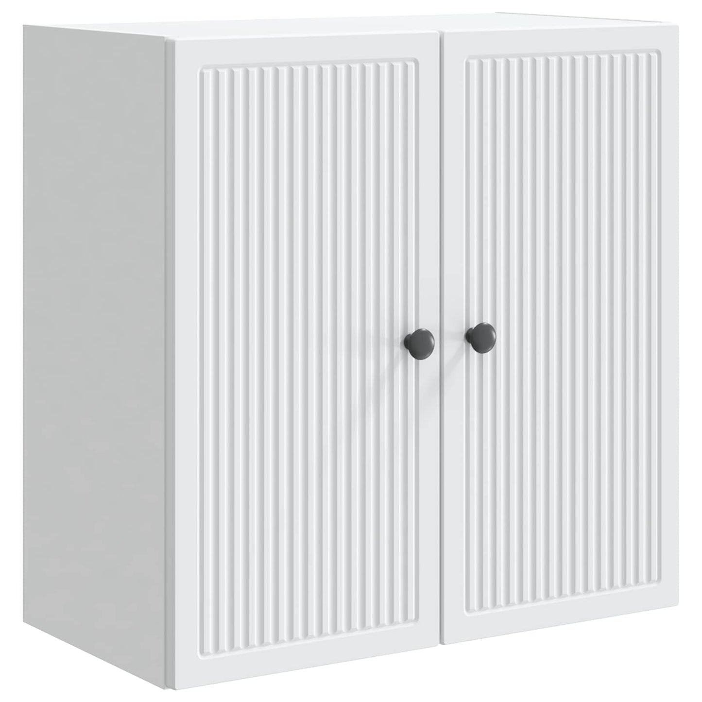 Vegghengt skap Hvit 59 x 31 x 60 cm Konstruert tre
